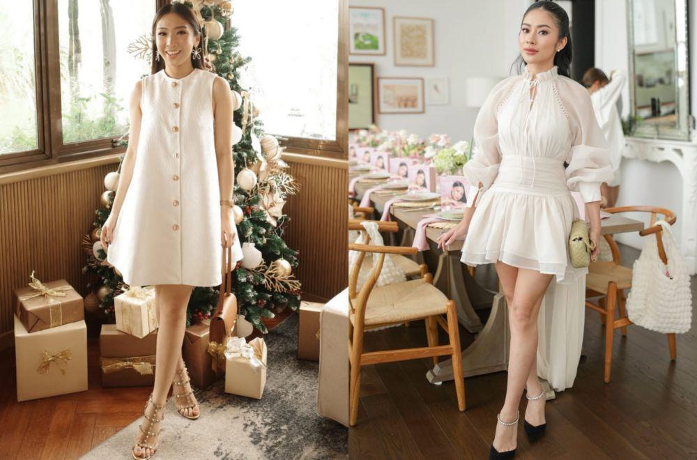 9 Pilihan Dress Nuansa Putih untuk Christmas Dinner, Timeless!