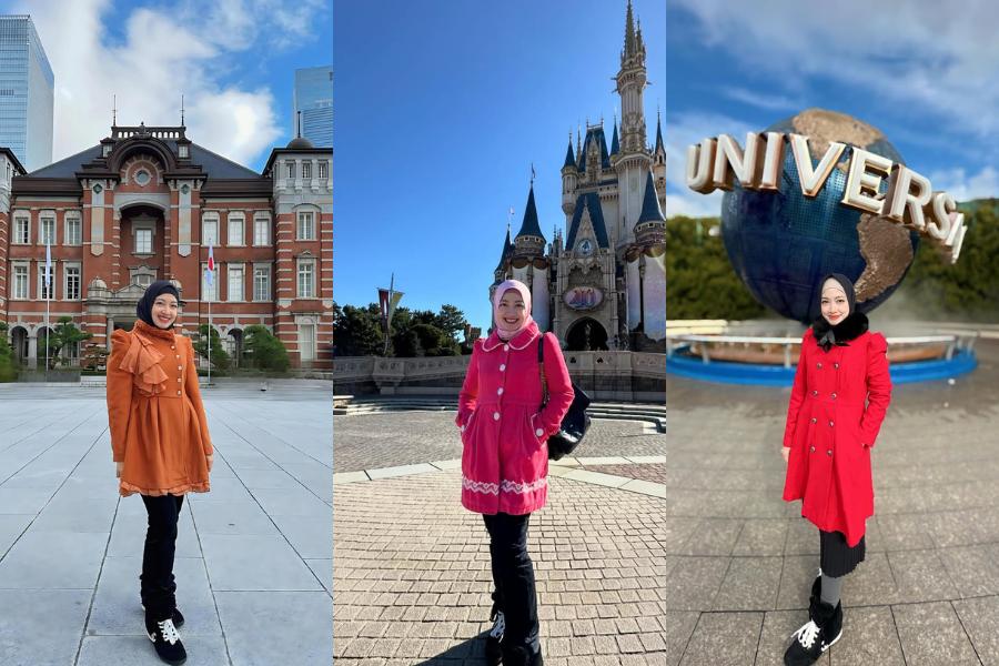 7 OOTD Hijab ala Maissy, Look yang Trendi buat Liburan!