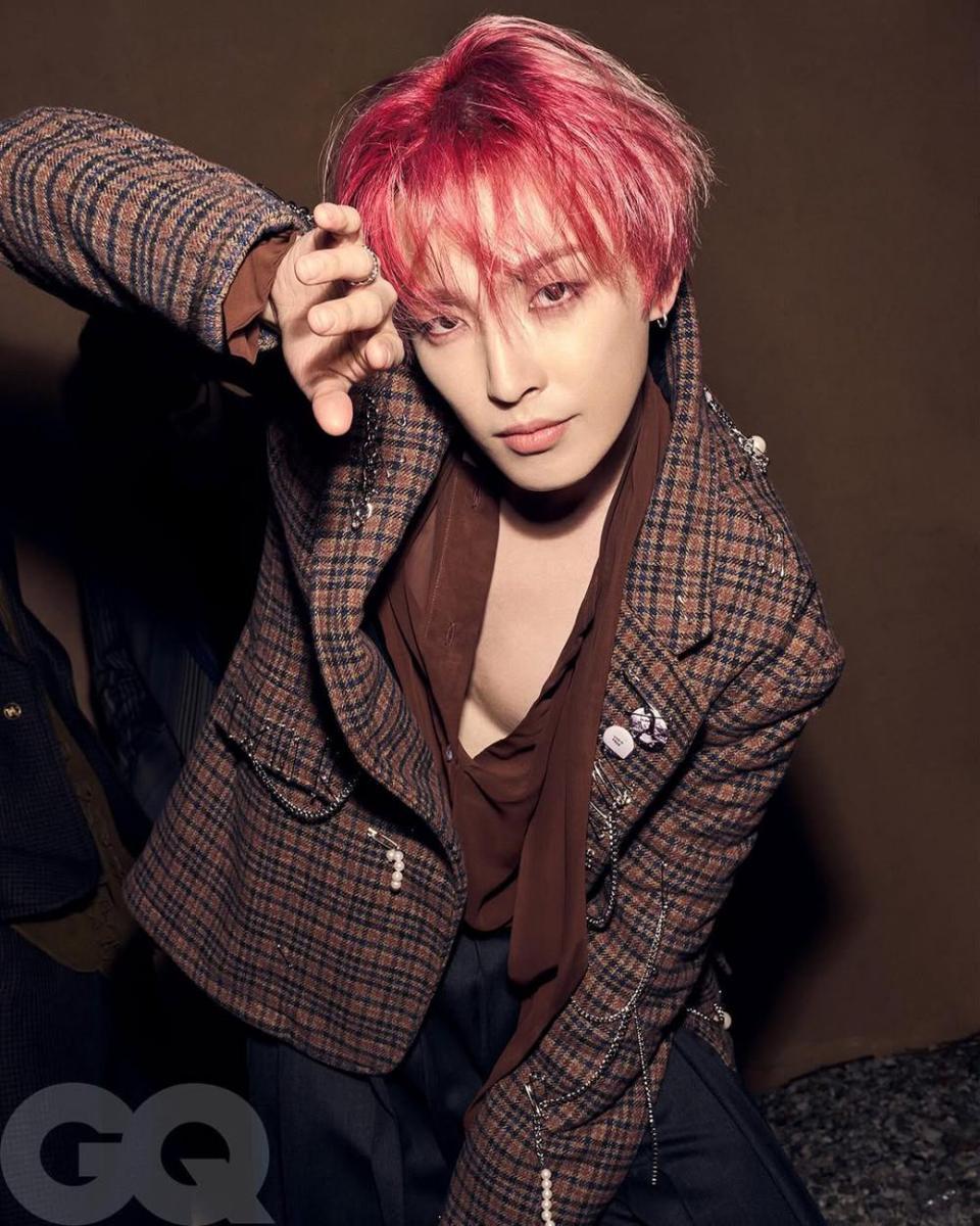 potret Hongjoong ATEEZ (instagram.com/no1likeme8_8)