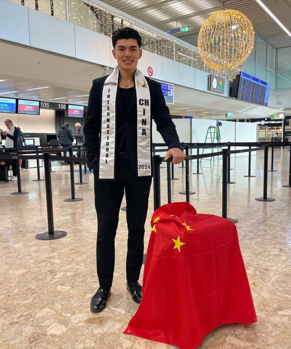 Potret Mister International China 2024, Olivier Liu Xu (instagram.com/olivier_lorin)