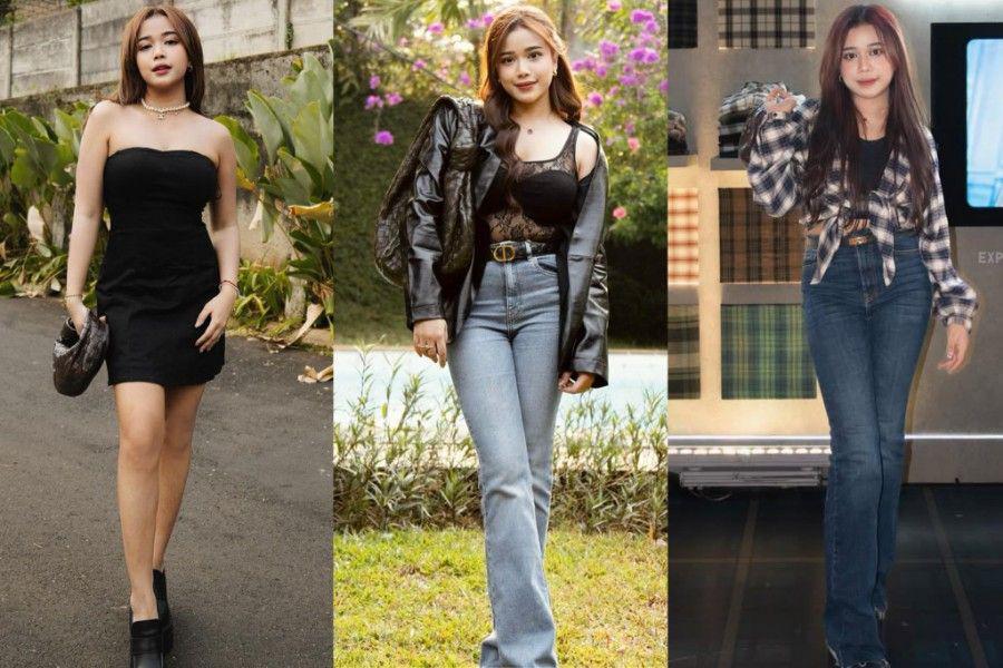 7 Outfit Nuansa Hitam ala Brisia Jodie, Ada Baju Hangout sampai Pesta