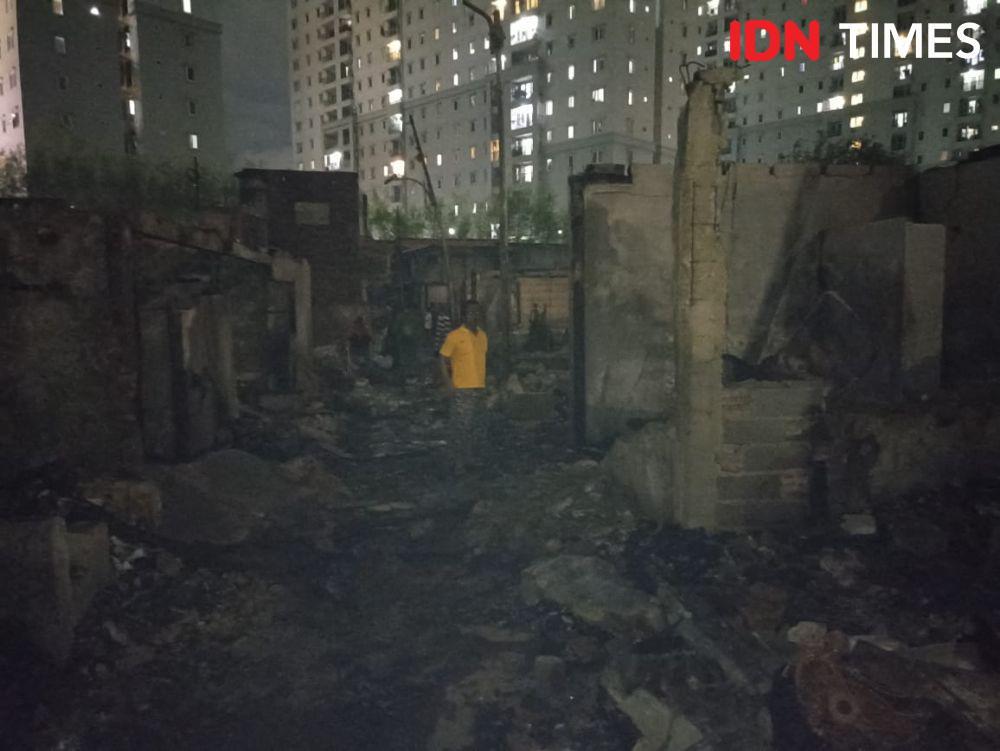 Kebakaran Kemayoran, Api Berhasil Dipadamkan Setelah 7 Jam Lebih