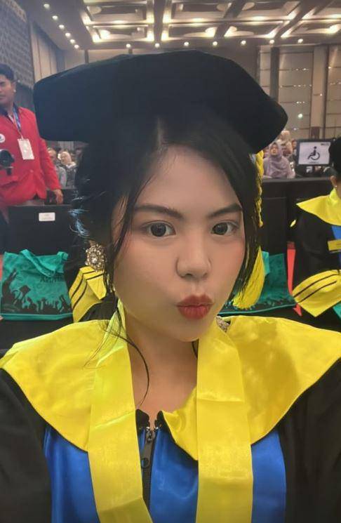 wisuda Indah calon istri Frans Faisal (Instagram.com/indahtrp)