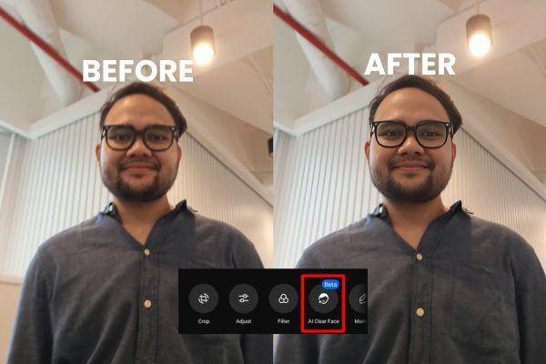 AI Clear Face test (IDN Times/Ridho Fauzan)
