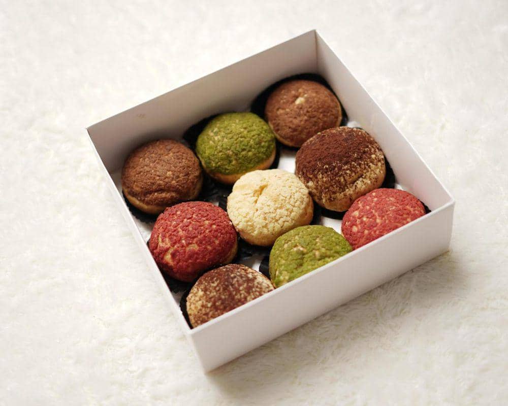 ilustrasi choux au craquelin