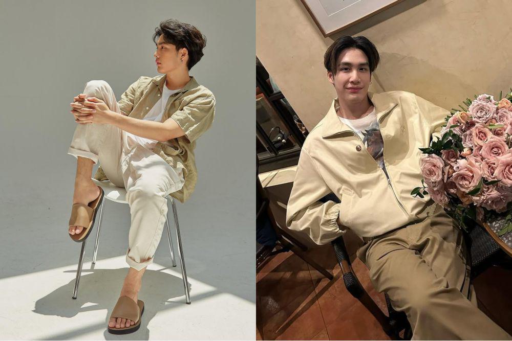 7 Ide OOTD Earth Tone ala Pepper Phanuroj, Style Cowok Bumi yang Kalem