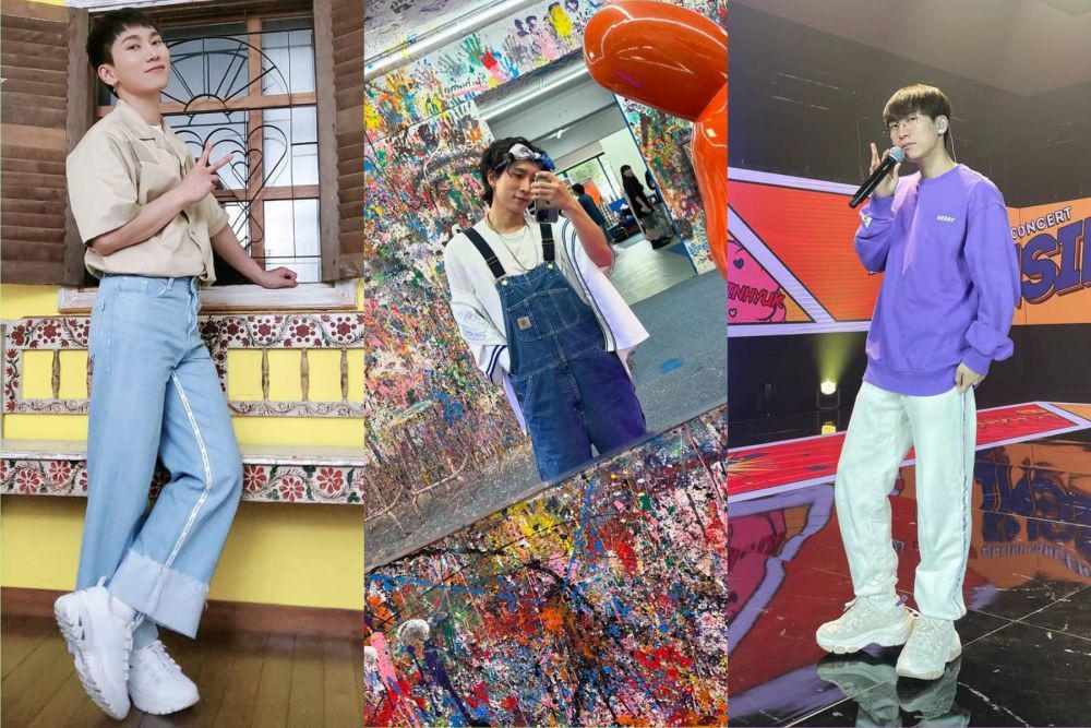 8 Ide Outfit ala Eunkwang BTOB, Kombinasi Dua Warna yang Menarik!
