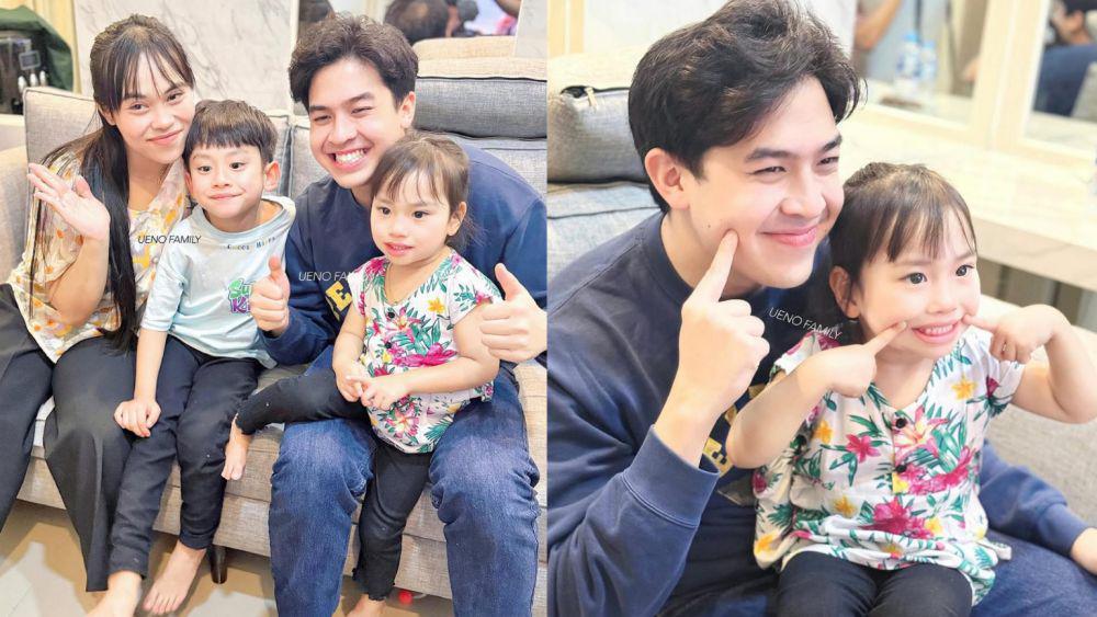 7 Potret Jerome Polin Bertemu Natsuki dan Ritsuki, Akrab Banget!