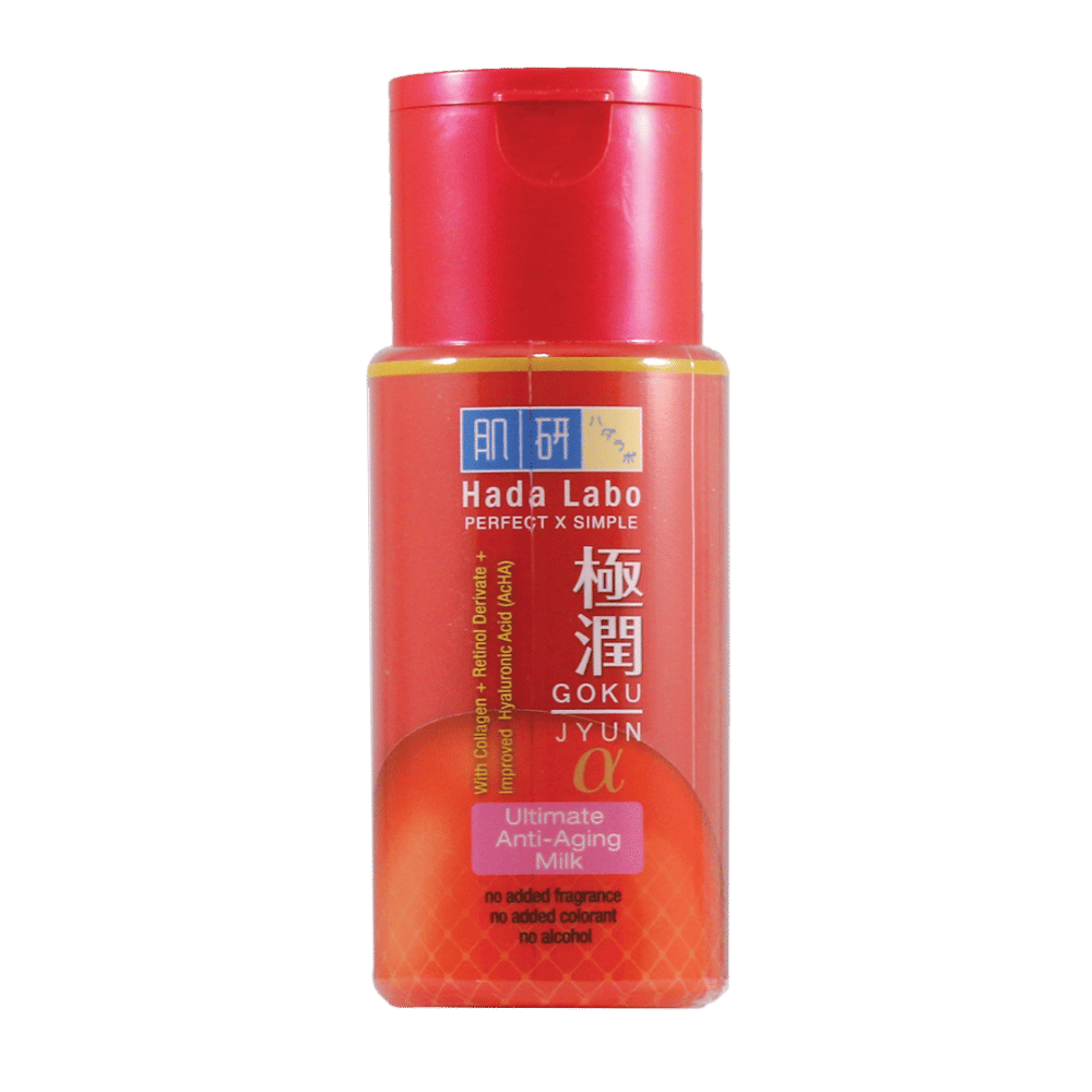 Hada Labo Gokujyun Alpha Ultimate Anti Aging Milk (Rohto.com)