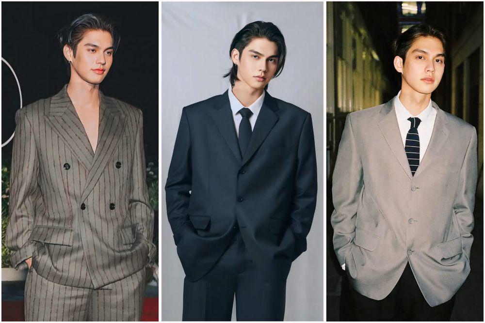 8 Ide Jas Oversize ala Bright Vachirawit, Bikin Berwibawa
