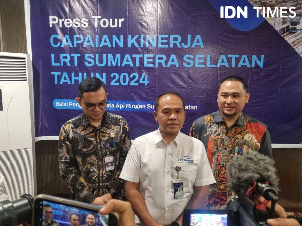 Kepala Balai Pengelola Kereta Api Ringan Sumatra Selatan (BPKARSS) (IDN Times/Rangga Erfizal)