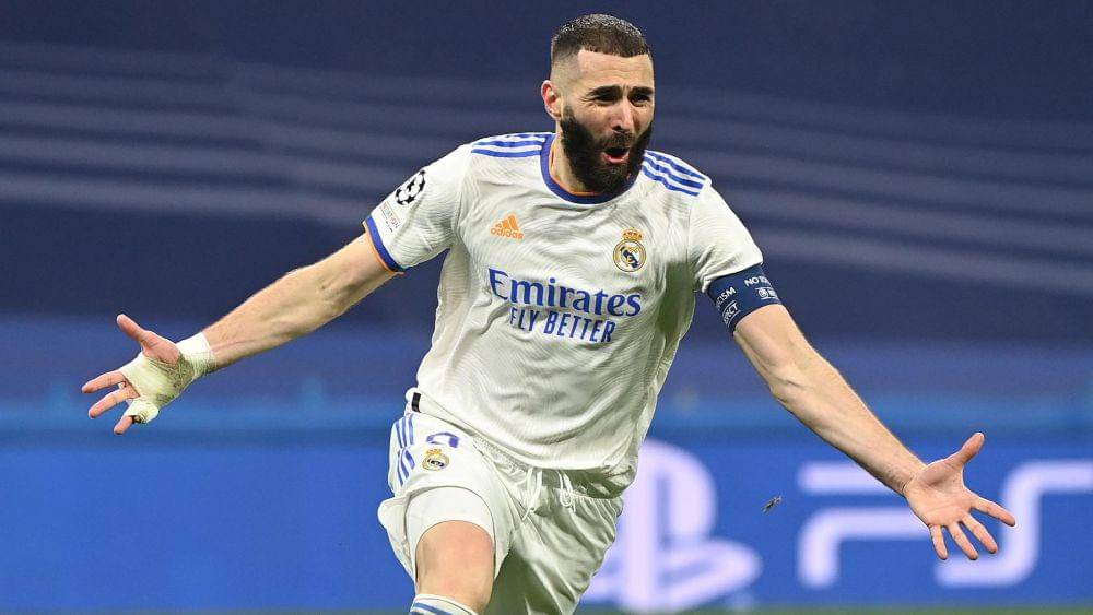 Karim Benzema saat membela Real Madrid. (uefa.com)