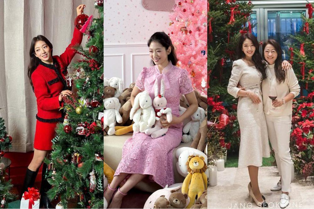 9 Inspirasi Outfit Natal ala Park Shin Hye, Gayanya Modis dan Sopan!