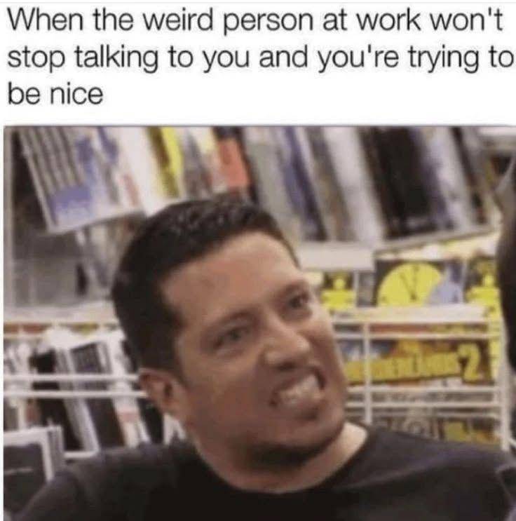 meme senyum di tempat kerja (instagram.com/employeeup)