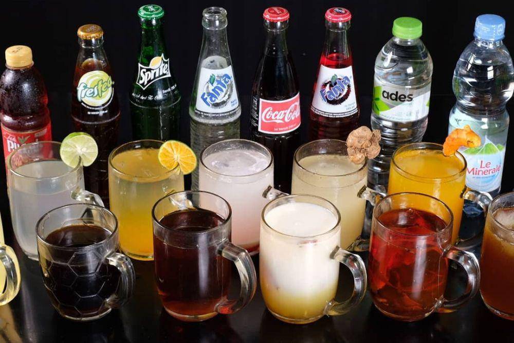 Potret menu minuman Sate Klathak Pak Jede (instagram.com/satepakjede)