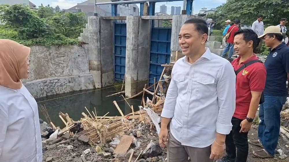 Bozem Simo Hilir Surabaya Diperluas untuk Atasi Banjir