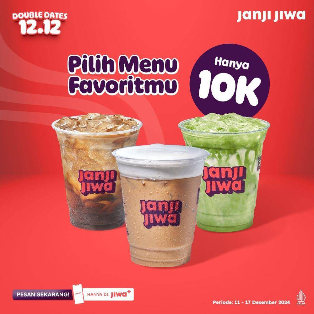 Promo 12.12 Kopi Janji Jiwa (instagram.com/kopijanjijiwa)