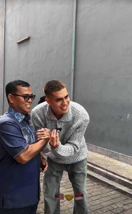 Aisar Khaled Ketemu Orangtua Fuji (Instagram.com/aisar_khaledd)