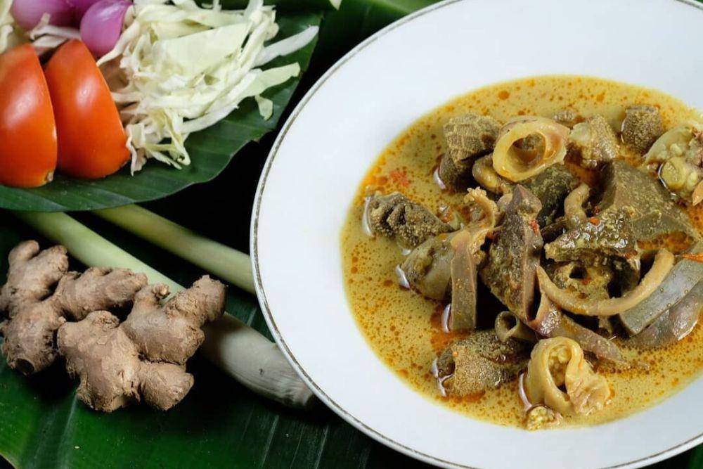 Potret menu makanan di Sate Klathak Pak Jede (instagram.com/satepakjede)