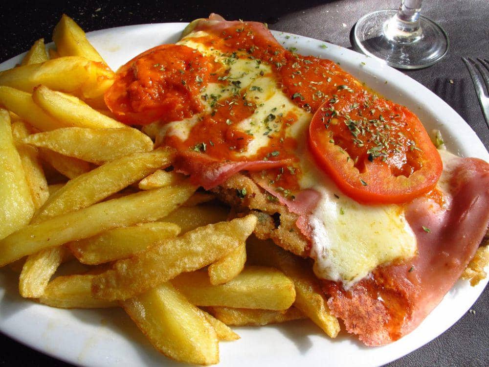 Potret milanesa napolitana