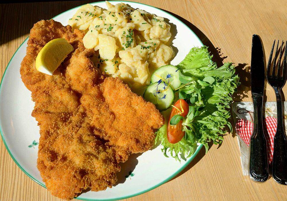 ilustrasi wiener schnitzel
