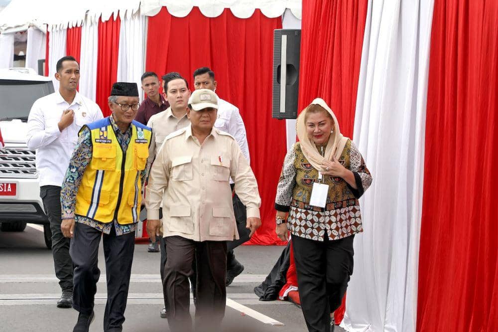 Urai Kemacetan, Presiden Prabowo Resmikan Flyover Madukoro Semarang