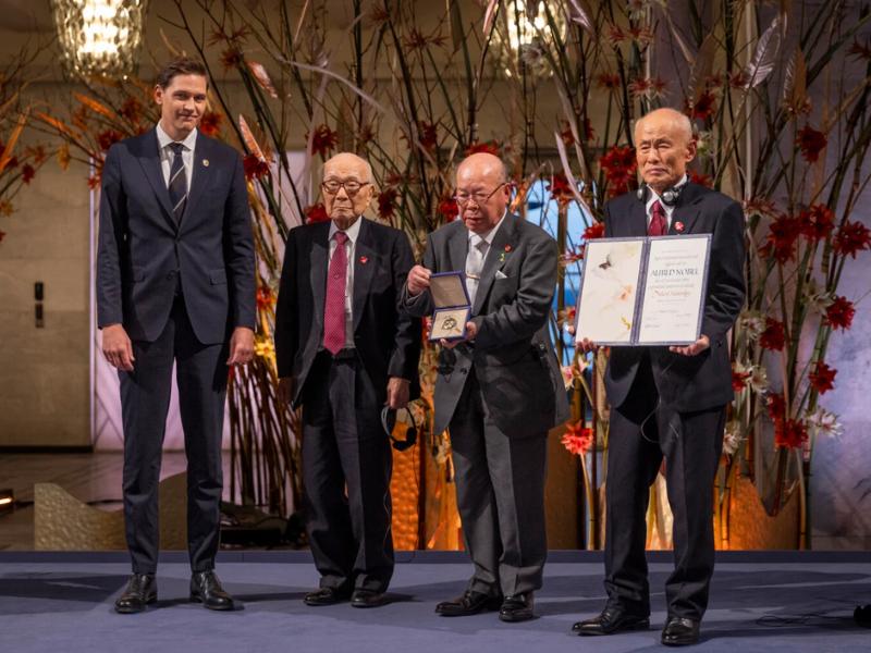 Terima Nobel, Nihon Hidankyo Gambarkan Kengerian Nuklir
