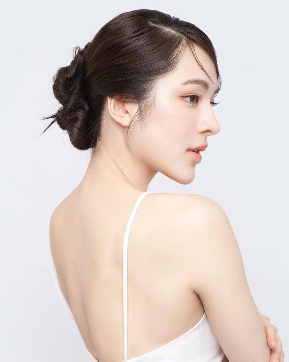 potret ide gaya rambut ala Punpun Sutatta