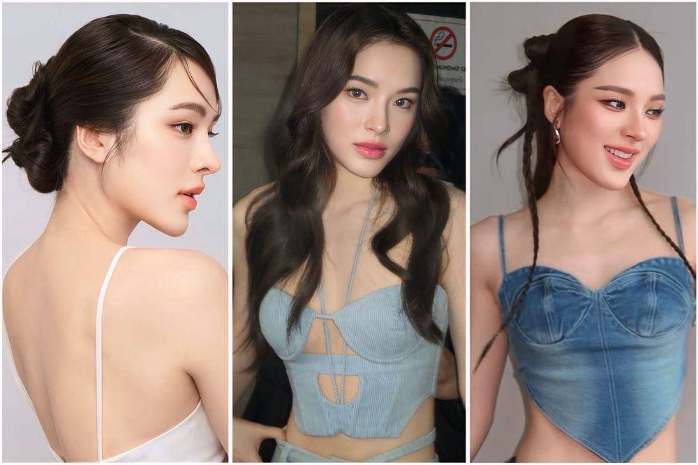 potret ide gaya rambut ala Punpun Sutatta