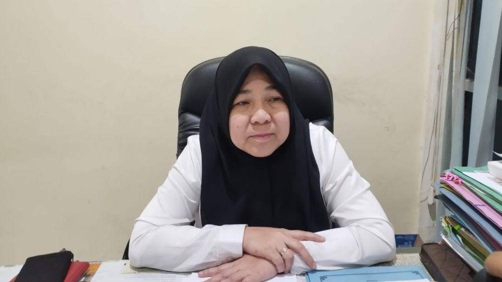 Plh Kepala DLH Bandar Lampung, Veni Devialesti. (IDN Times/Muhaimin)