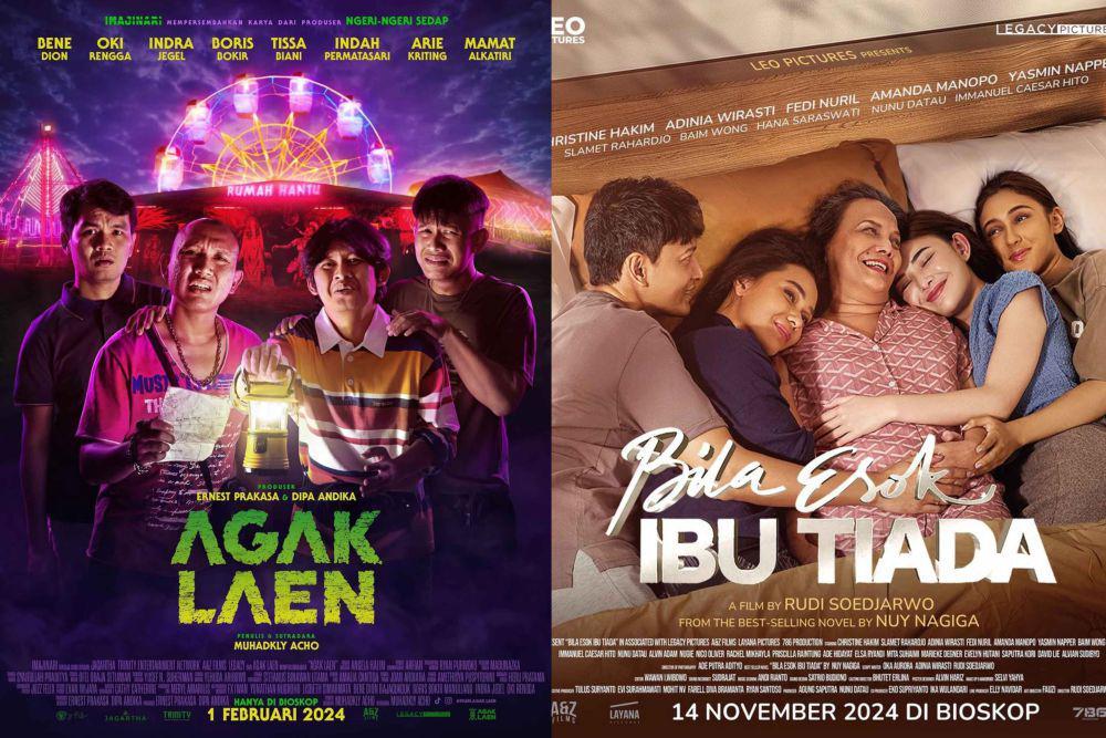 Top 10 Film Indonesia Terlaris di Tahun 2024, Ada Bila Esok Ibu Tiada