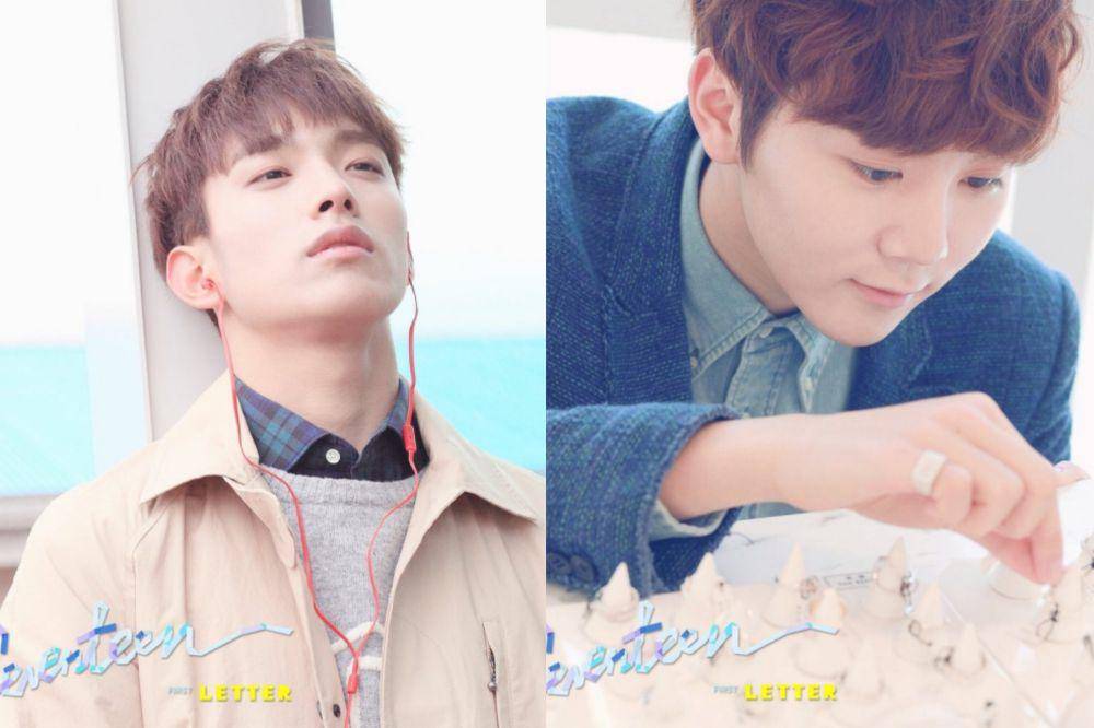 potret DK dan Seungkwan SEVENTEEN di full album FIRST 'LOVE&LETTER' (dok. Pledis Entertainment/SEVENTEEN)