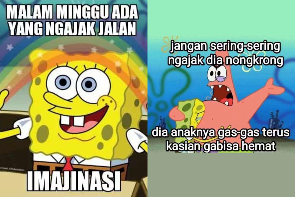 7 Meme Ngajak Main ke Luar, padahal Lagi Bokek