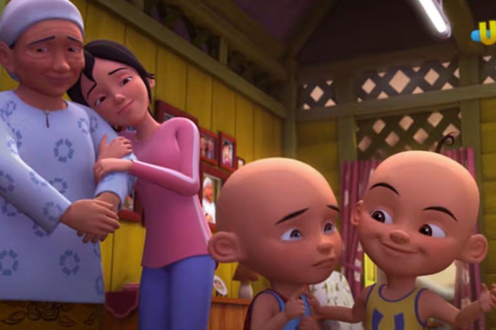 Kenapa Ipin Sering Pakai Kain Merah di Upin & Ipin?