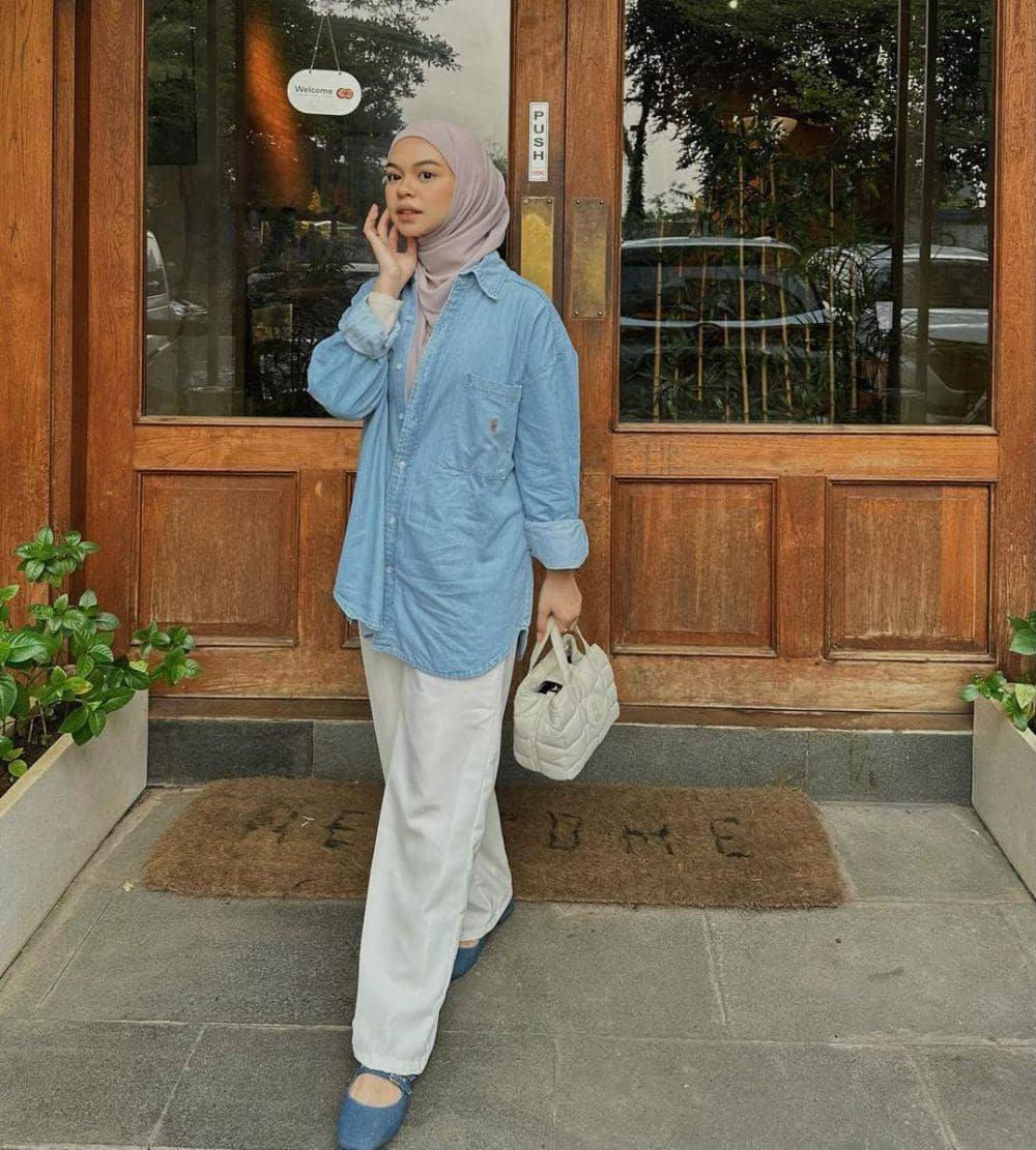 OOTD ala Syahla Alisya (instagram.com/syahlaali)