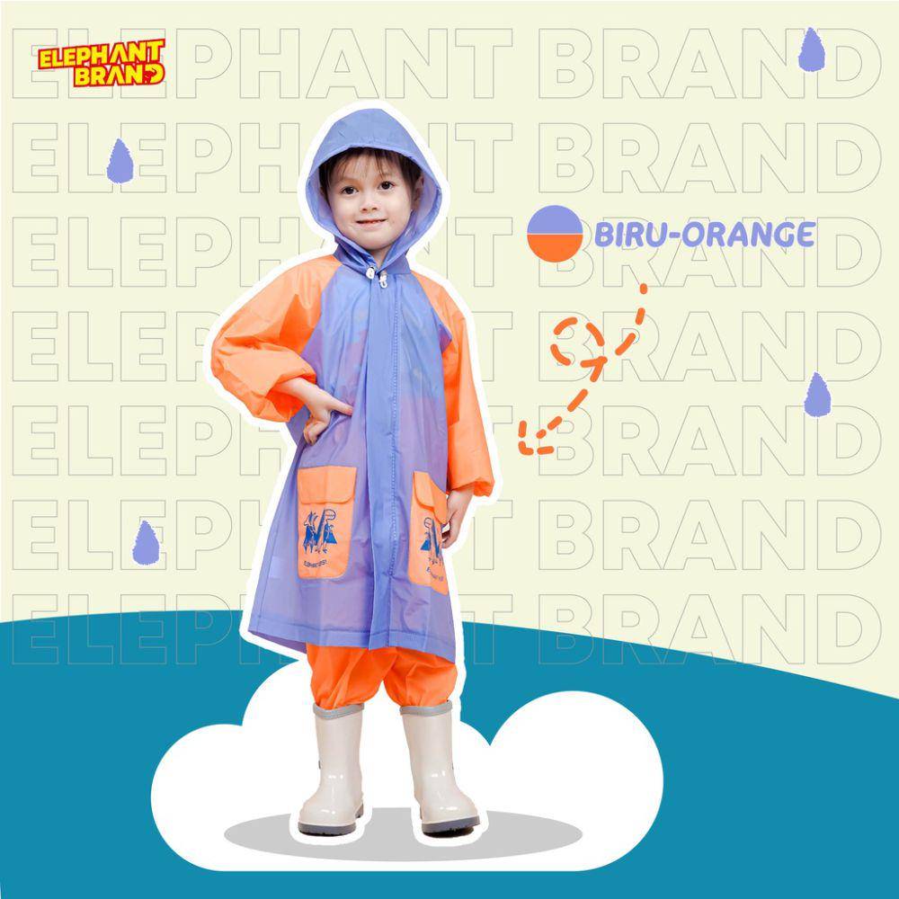 Elephant Brand Jas Hujan - Elephant Kids (shopee.co.id/Elephant Brand Official Shop)