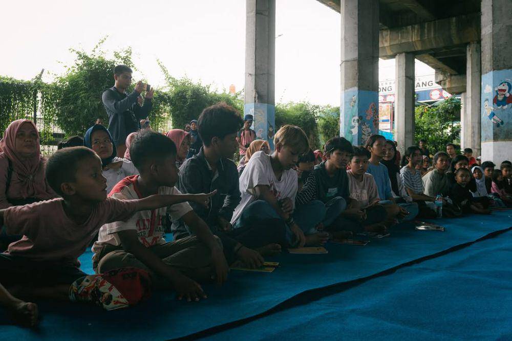 Andien Aisyah bangun sekolah di kampung pemulung (instagram.com/andienaisyah)