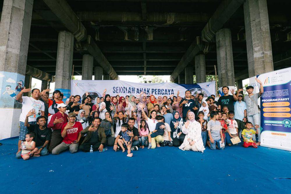 Andien Aisyah bangun sekolah di kampung pemulung (instagram.com/andienaisyah)