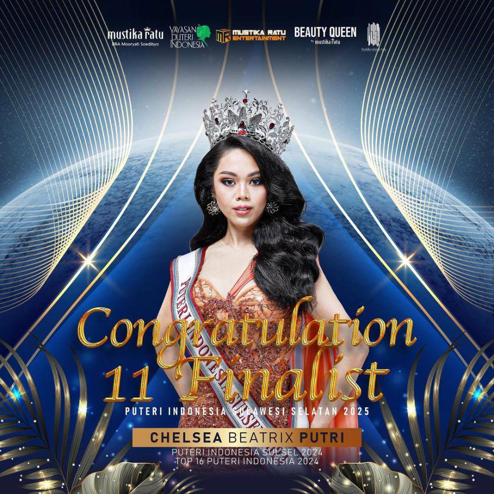 11 Potret Finalis Puteri Indonesia Sulawesi Selatan 2025, Menawan!