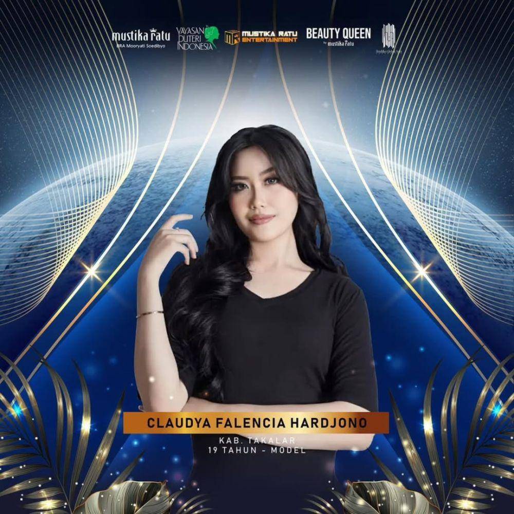 Claudya Falencia Hardjono, Finalis Puteri Indonesia Sulawesi Selatan 2025 (instagram.com/puteriindonesiasulsel)