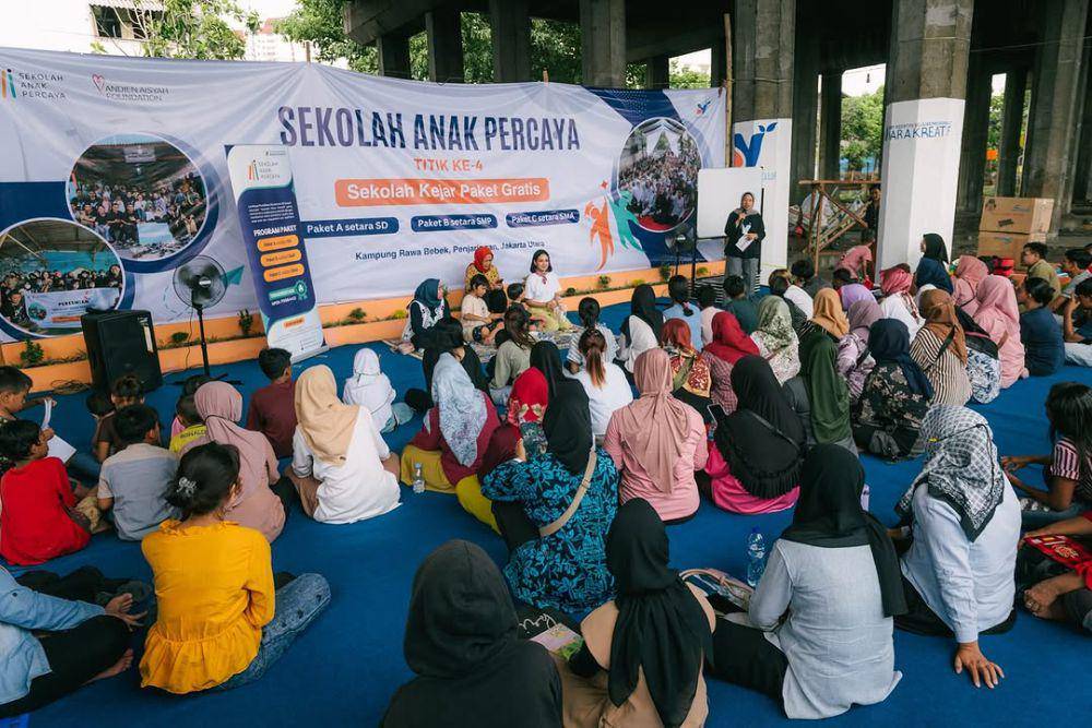Andien Aisyah bangun sekolah di kampung pemulung (instagram.com/andienaisyah)