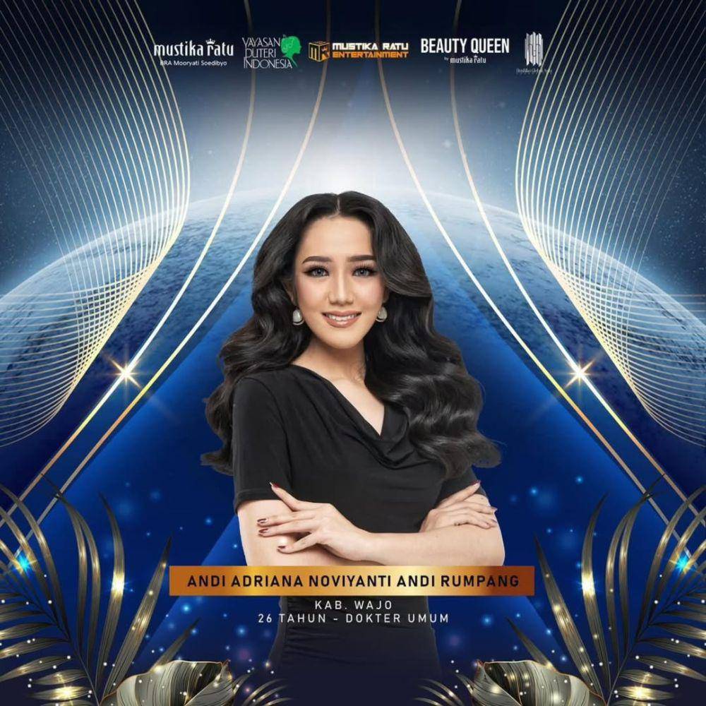Andi Andriana Novianti Andi Rumpang, Finalis Puteri Indonesia Sulawesi Selatan 2025 (instagram.com/puteriindonesiasulsel)