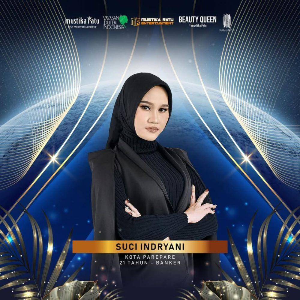 Suci Indryani, Finalis Puteri Indonesia Sulawesi Selatan 2025 (instagram.com/puteriindonesiasulsel)