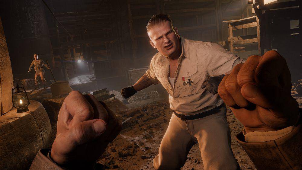 cuplikan perspektif first-person pada game Indiana Jones terbaru (dok. Bethesda Softworks/Indiana Jones and the Great Circle)