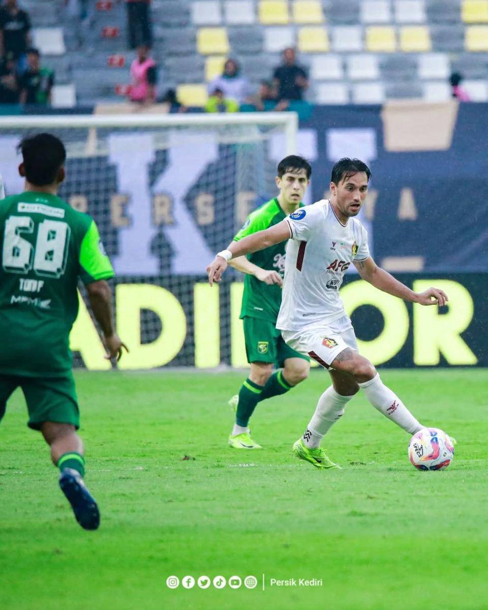 Pemain Persik Kediri saat menghadapi Persebaya Surabaya. IDN Times/ istimewa