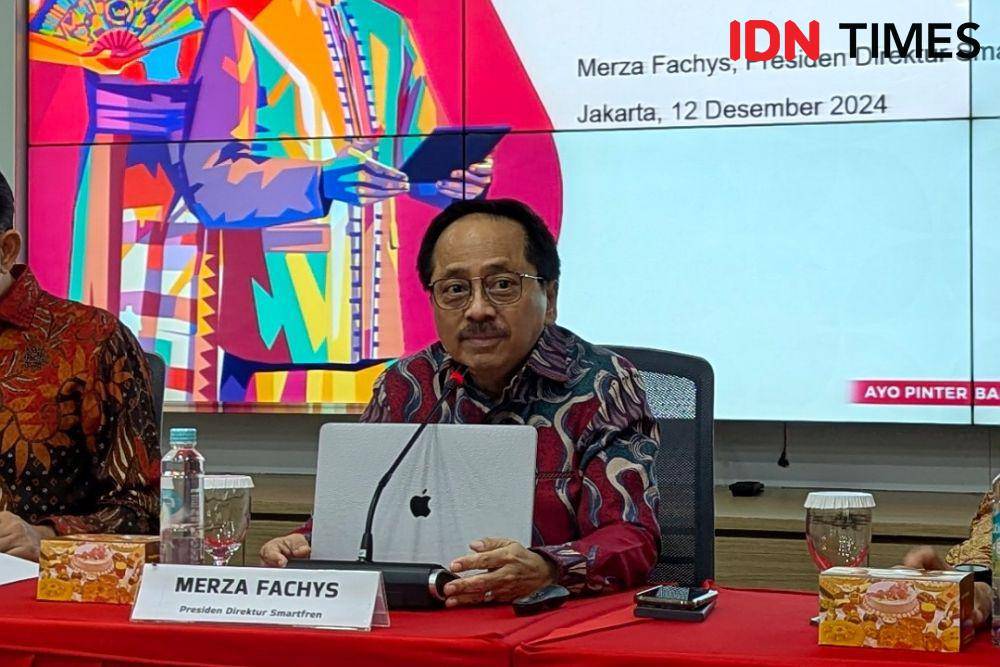 Merza Fachys, Presiden Direktur Smartfren (IDN Times/Misrohatun)