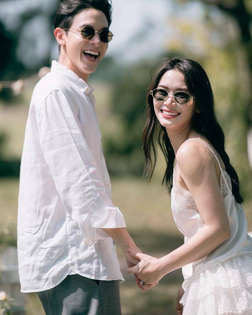 foto prewedding James Jirayu dan Foam (instagram.com/jirayu_jj)
