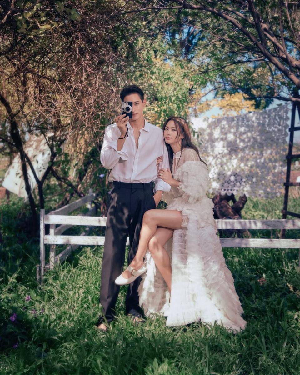 foto prewedding James Jirayu dan Foam (instagram.com/jirayu_jj)
