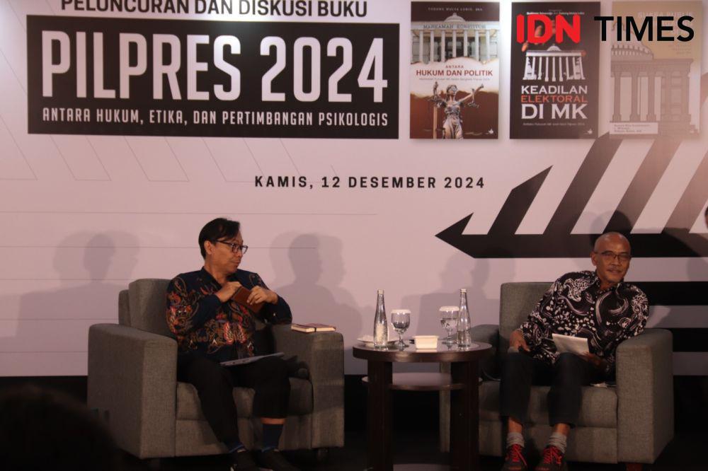 Buku Terbaru Todung Dibedah, Ungkap Kejanggalan MK saat Pilpres 2024