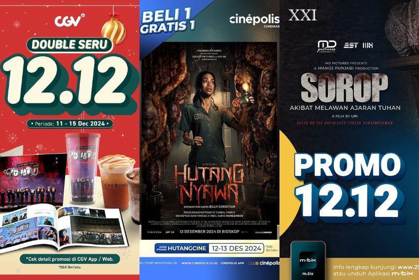 Daftar Promo 12.12 di Bioskop Indonesia, Jangan Kelewatan!